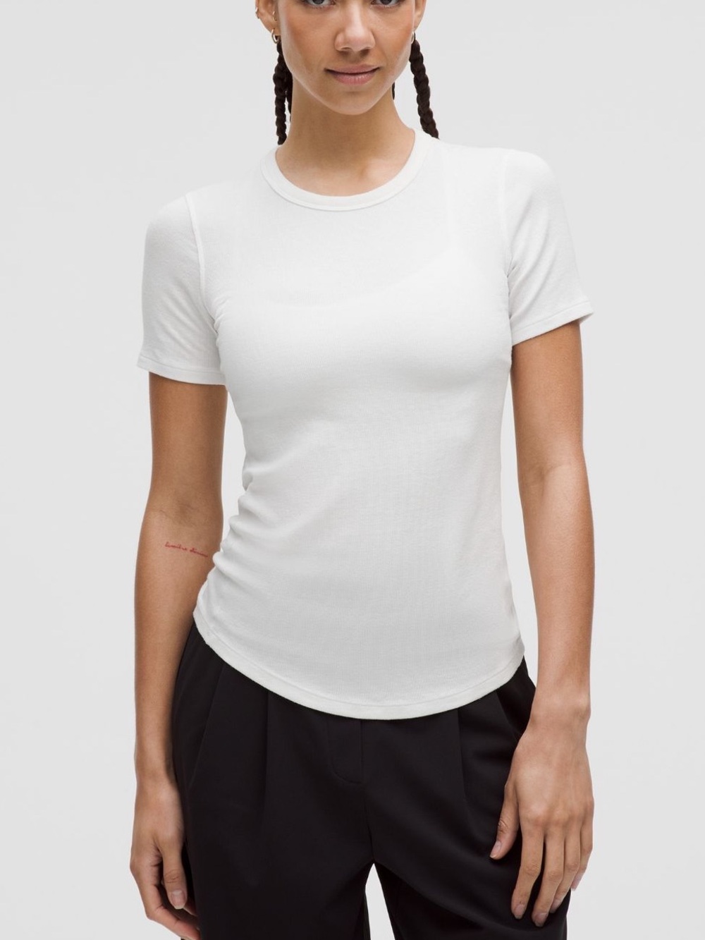 White Hold Tight Short Sleeve